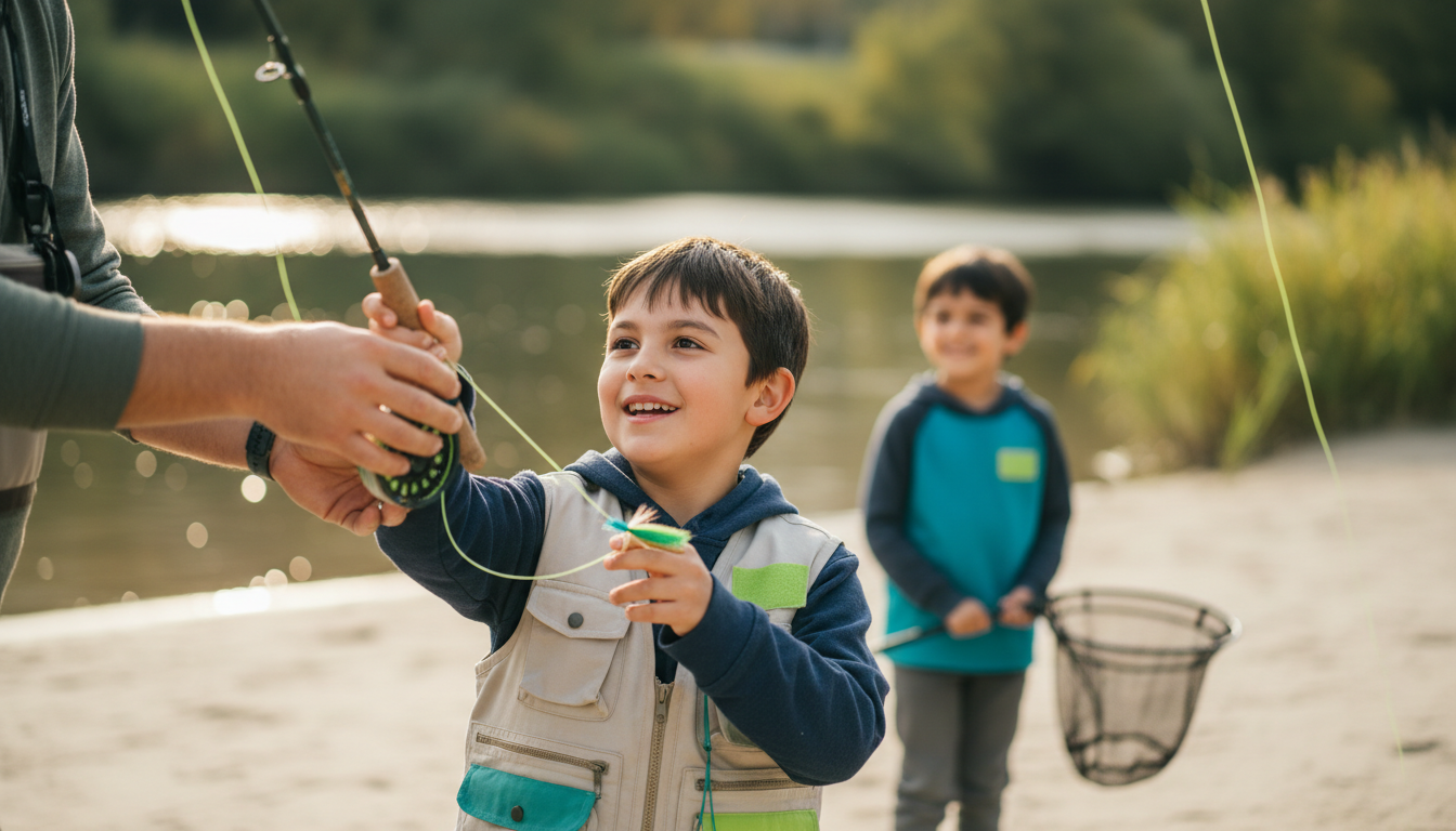 Fly-fishing therapy for neurodivergent children in Newark: how Mending Lines builds confidence